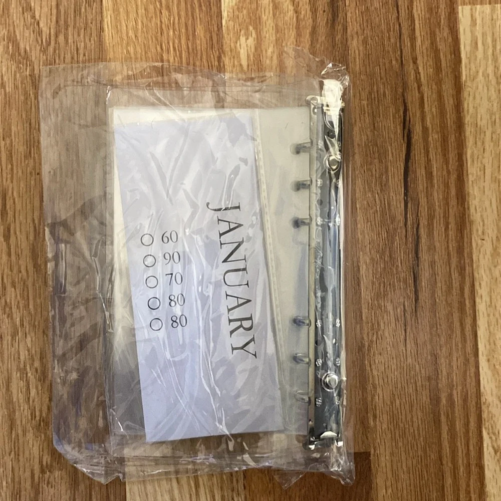 Clear Binder with 5K Savings Challenge Insert